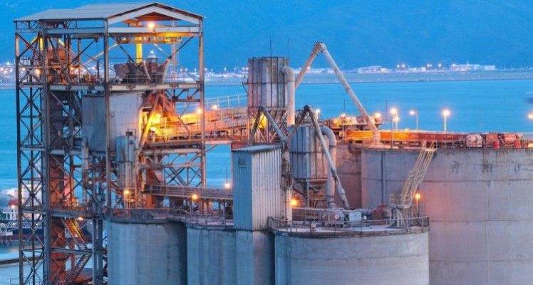 Cement Plant close up