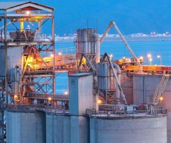 Cement Plant close up