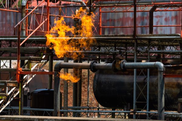 Fire,Flames,Engulfing,From,Gas,Pipeline,Leaking.,Oil,Pipeline,Explosion